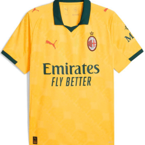 AC Milan 25/26 Men’s Third Kits Yellow Jersey